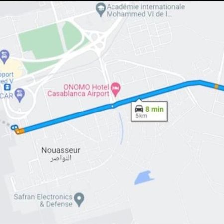 Adorable Apartamento A 8 Min Del Aeropuerto De Casablanca,Wifi Ultra Rapido Y Parking Gratis Derroua Buitenkant foto